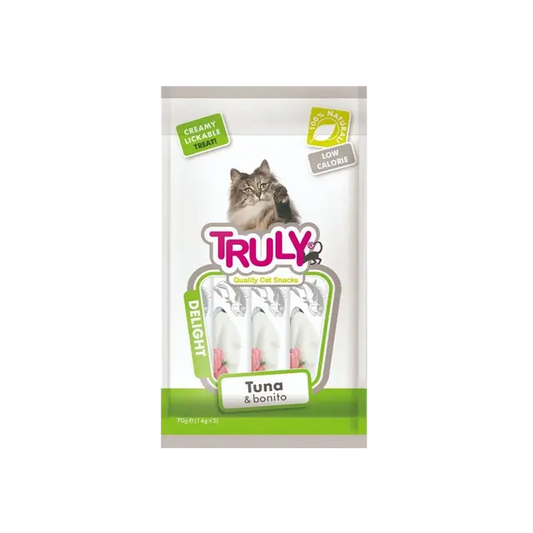 Truly Creamy Treats For Cats ( 5's )  - Tuna & Bonito