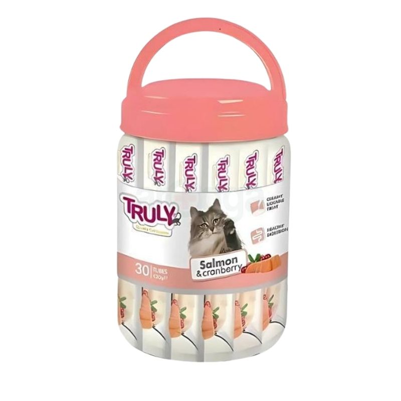 Truly Creamy Treats For Cats ( 25's ) - Salmon & Cranberry