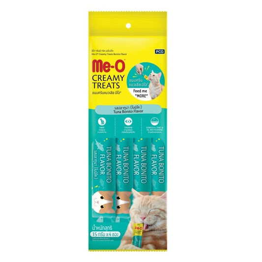 Meo Creamy Treats for Cats (4's) - Tuna Bonito