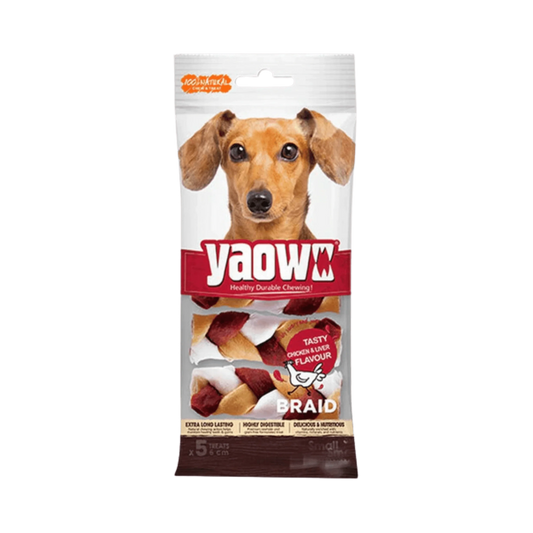 Yaowo Tough Chew Treats for Dogs - Braid