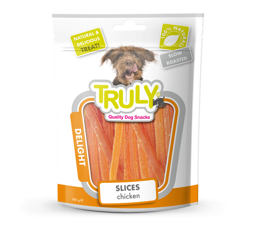 Truly Dry Treats for Dogs 360 gm - Chicken Slice