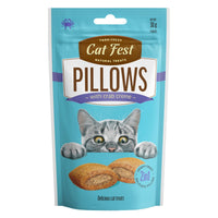 Cat Fest Pillows Dry Treats for Cats 30 gm - Crab Cream