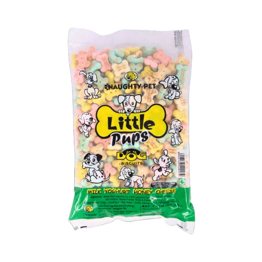 Naughty Pet Little Pups Biscuits for Dogs 500 gm - Veg