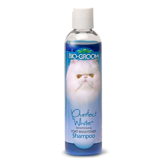 Bio-Groom Purrfect White Coat Brightener Cat Shampoo (236 ML)