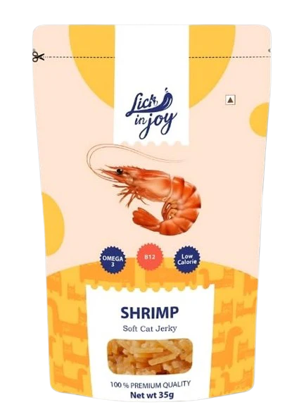 Lick in Joy Dry Treat for Cat 35 gm - Shrimp