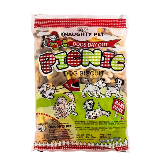 Naughty Pet Picnic Biscuits for Dogs 800 gm